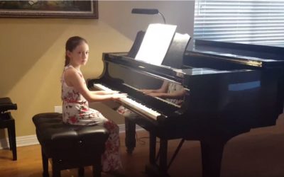 Anna Plays Piano Blues